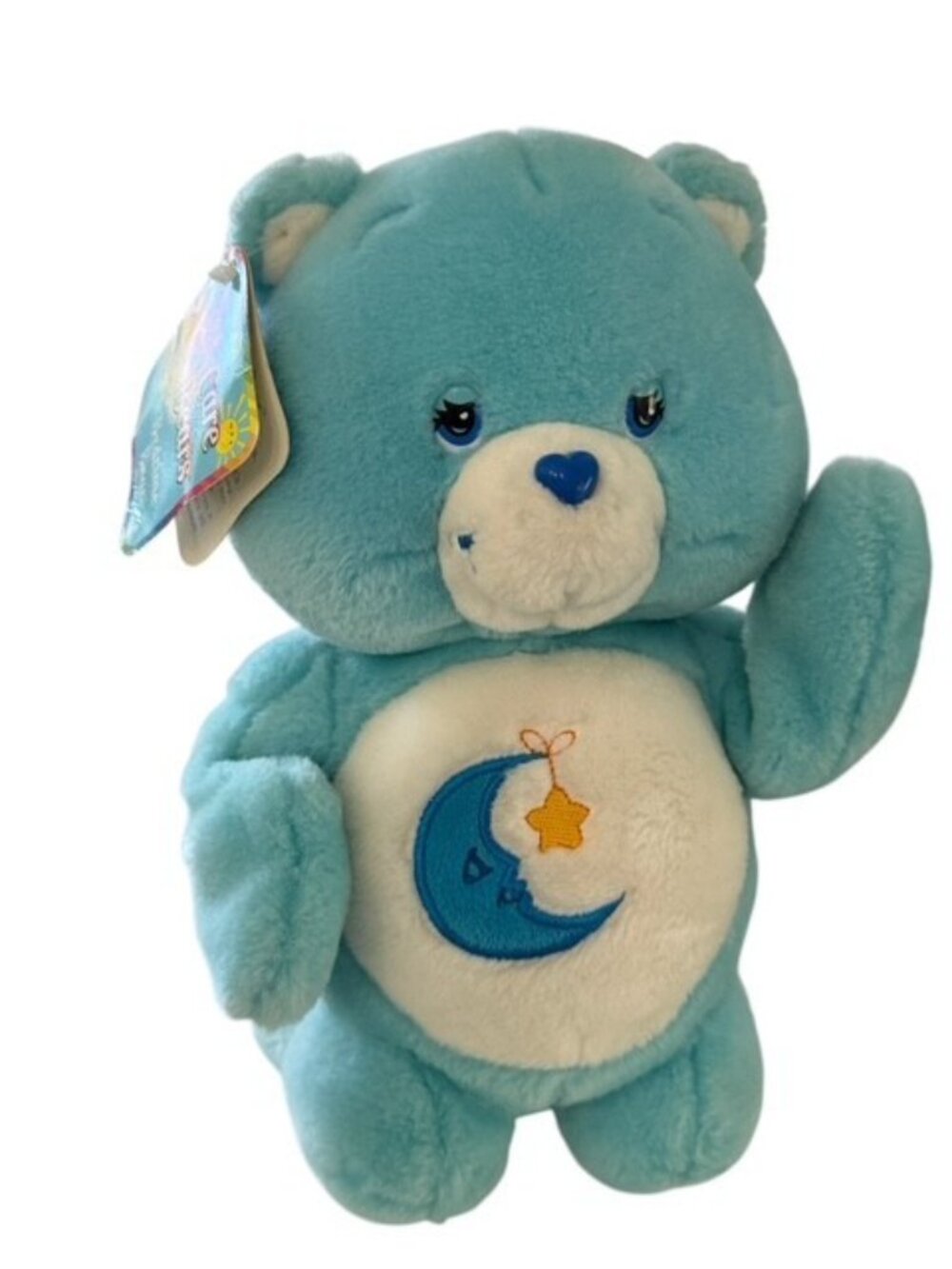 Rare Care Bears Bedtime Blue Moon Talks Prays Electronic Vtg Plush NOT WORKING